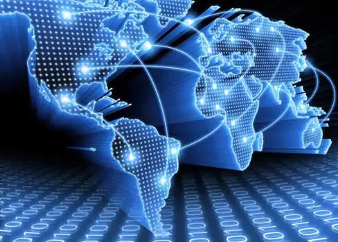 Connected city with data networks and urban technology