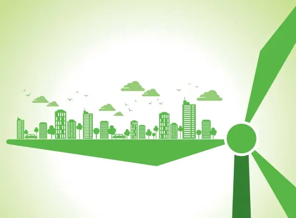 Sustainable building in an urban environment