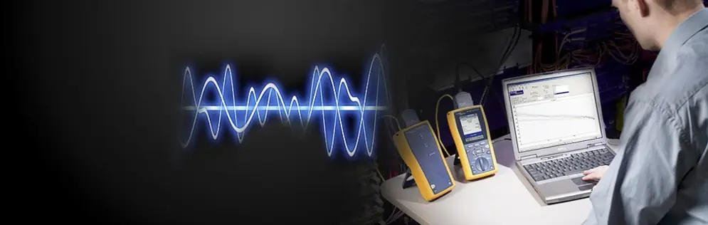 Graphic representation of harmonics in an electrical signal