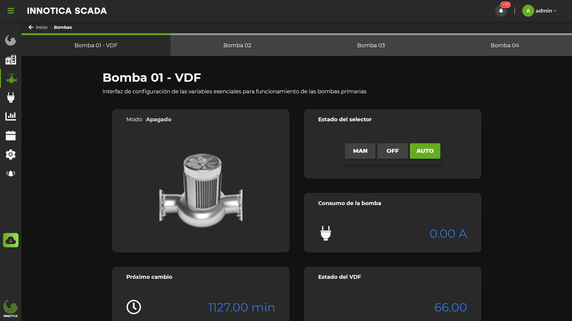 Planta agua helada automatizada