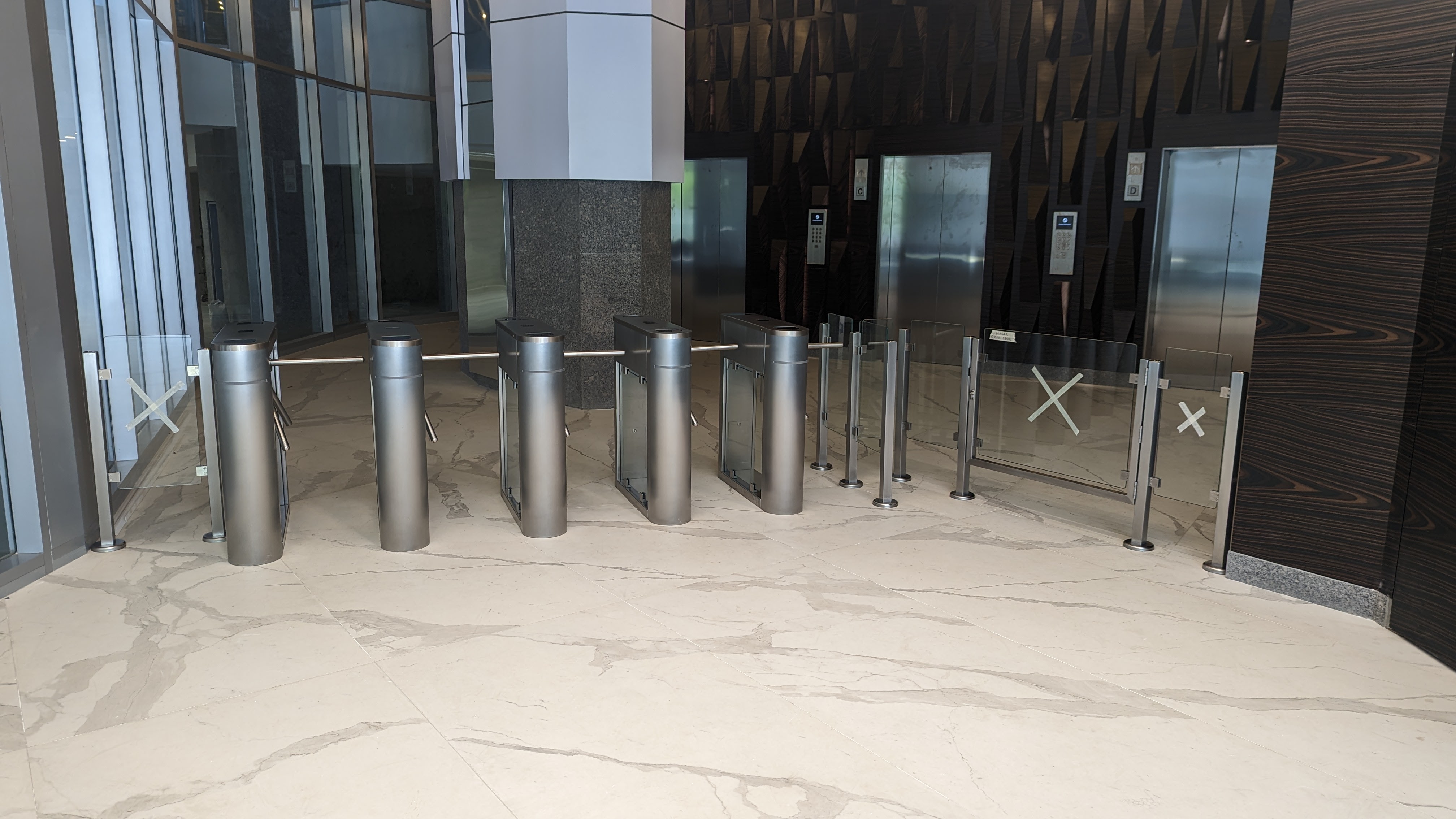 Torniquete en Torre 302 Edificio inteligente